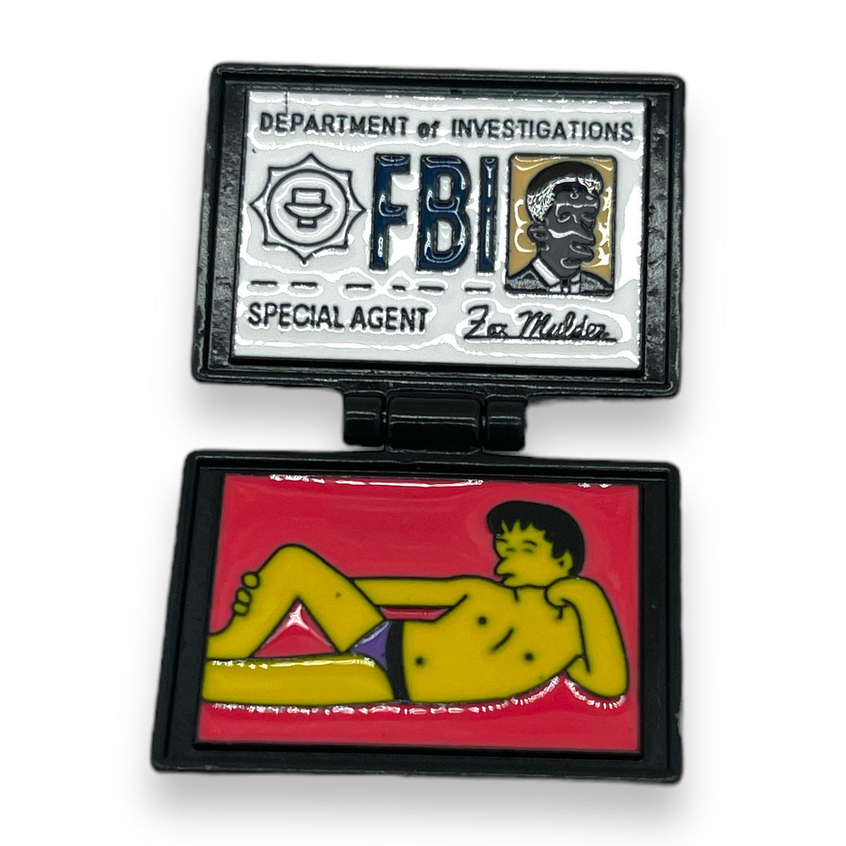 FBI Sexy Man Enamel Pin