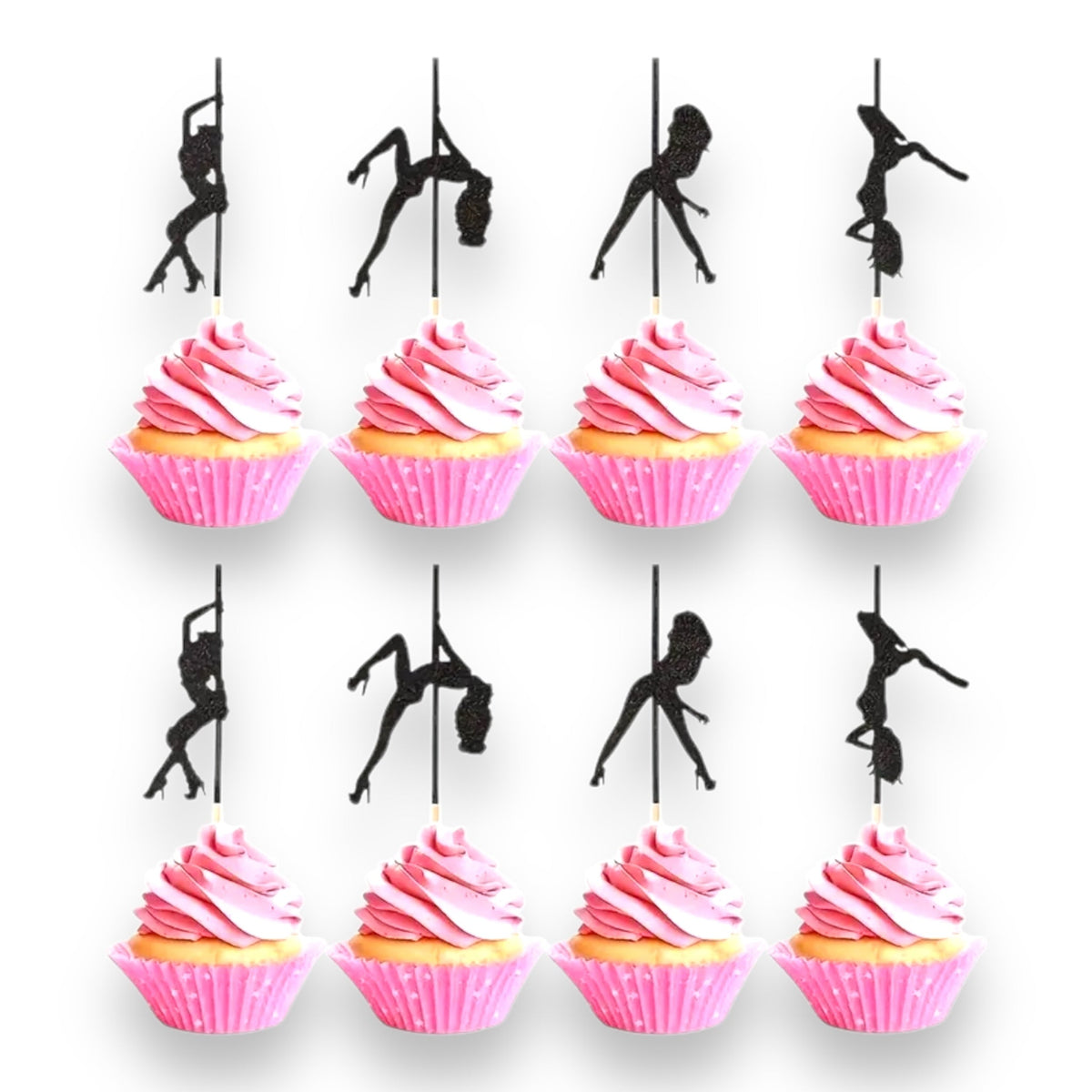 Stripper Skewers Woman, Set of 8