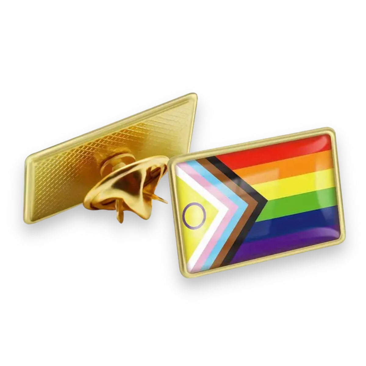 LGBTQ Mini Nameplate Enamel Pin