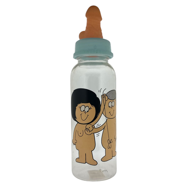 Botella de fiesta con boquilla de pene, 18 cm