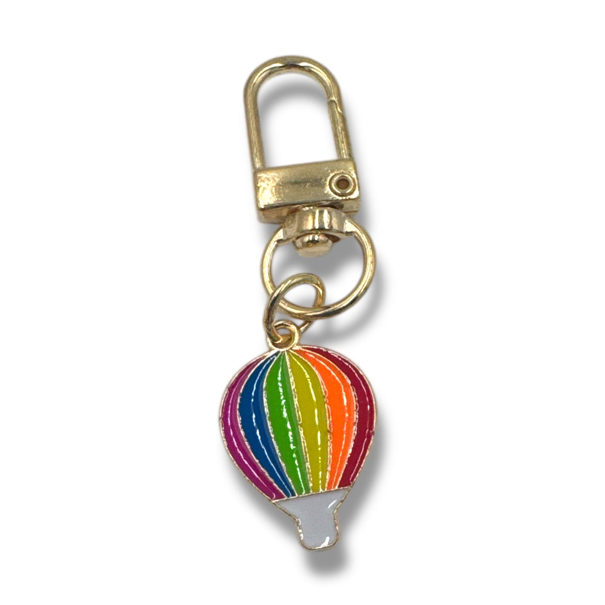 Hot Air Balloon Pride Keychain