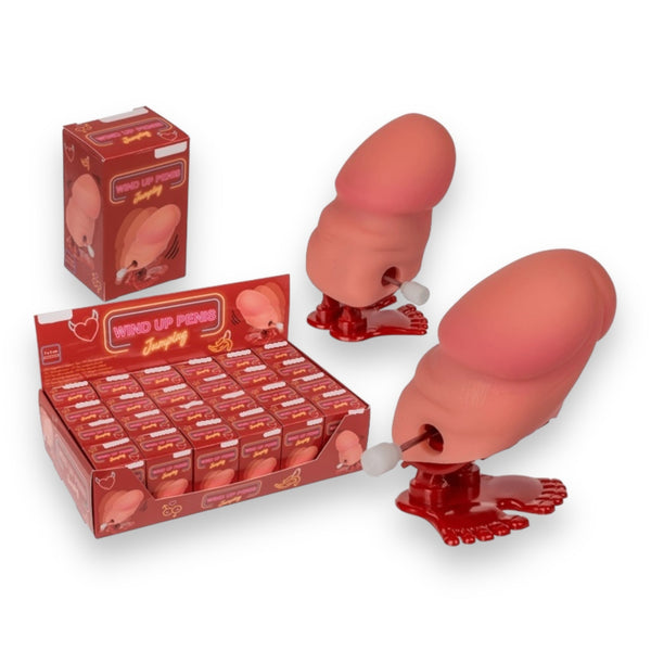 Vandrende Penis Optrækslegetøj - 7 x 3 cm