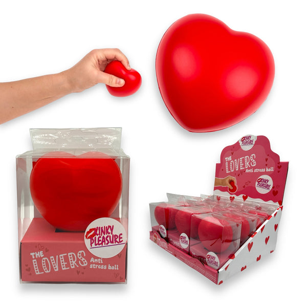 Roter Herz Stressball - 6cm