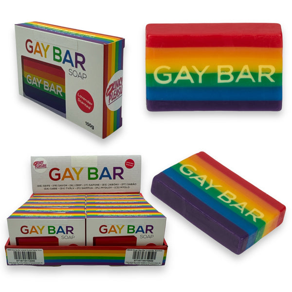 Mydło Gay Bar - zapach lawendy 150g