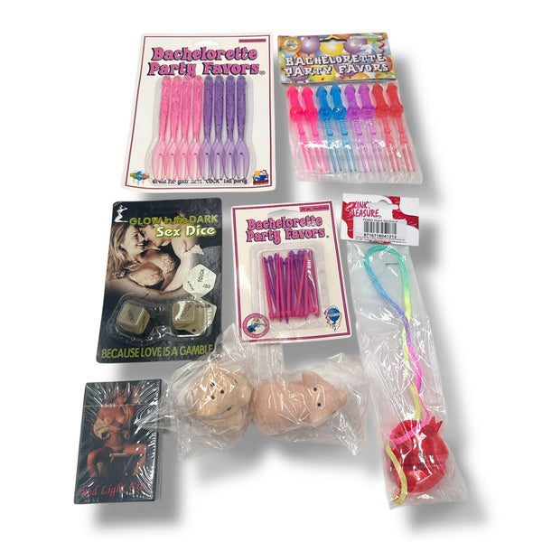 Pack Festa de Despedida de Solteira, Modelo 02 (8 Peças)