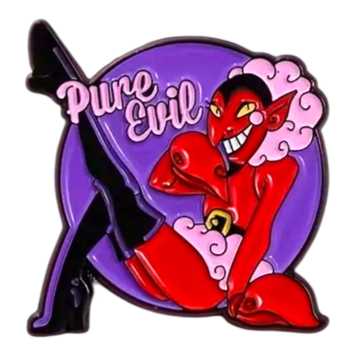 Pure Evil Enamel Pin
