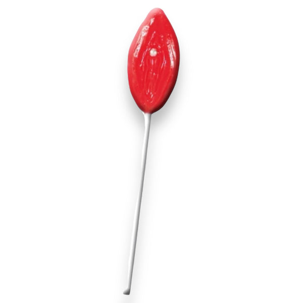 Chupa-Chupa Vagina de Morango, Vermelho