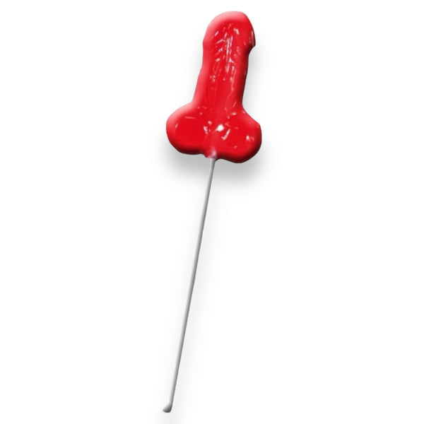 Chupa-Chupa Pénis de Morango, Vermelho