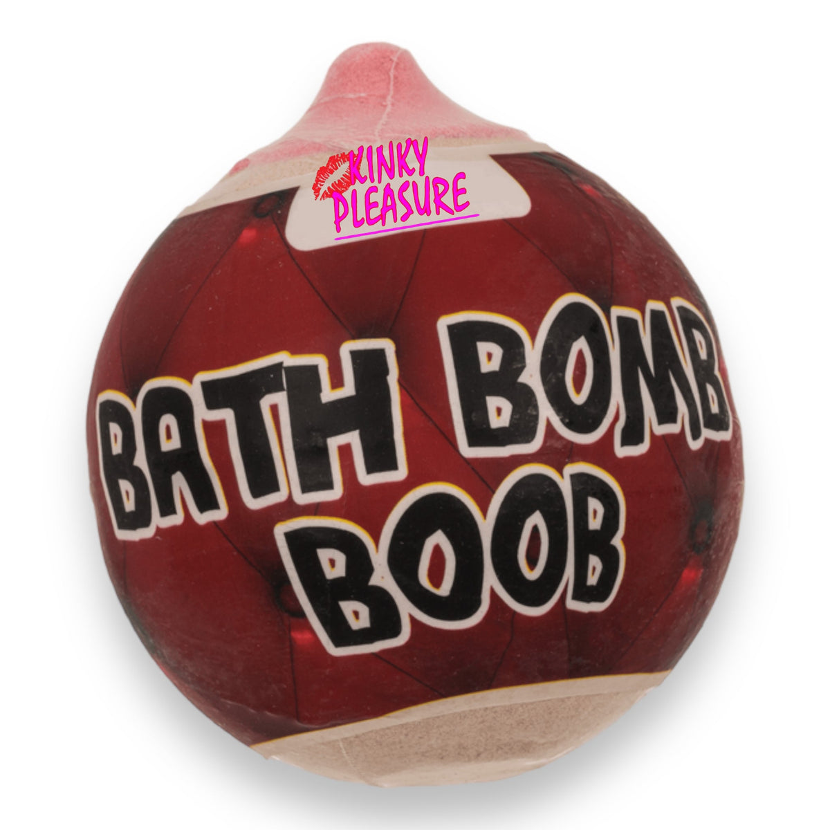Boob Shaped Bath Bomb - Strawberry Scent - photo 2