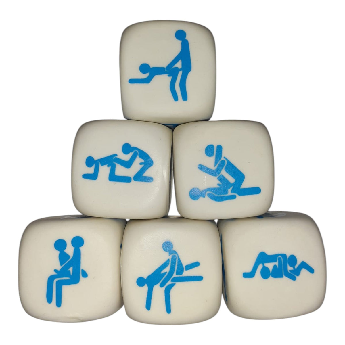 Kamasutra Sex Dice for Gay Couples, Set of 6
