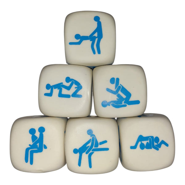 Kamasutra-sexterninger for homofile par, sett med 6