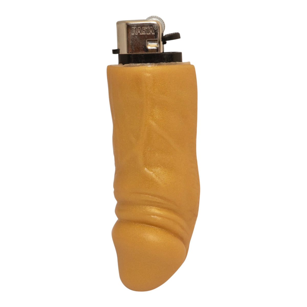 Penis Lighter Sleeve Gold