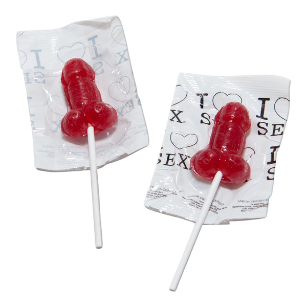 Chupa-Chupa Pénis de Cereja, Vermelho