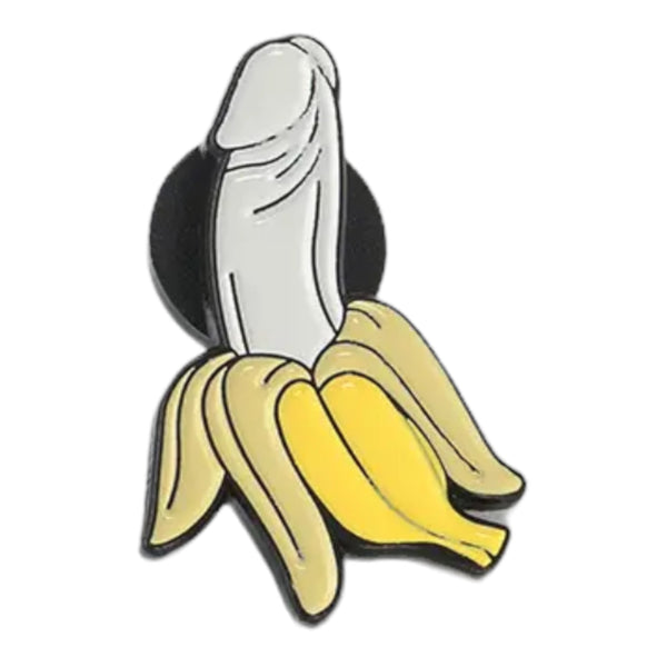 Penis-Banane Emaille-Pin