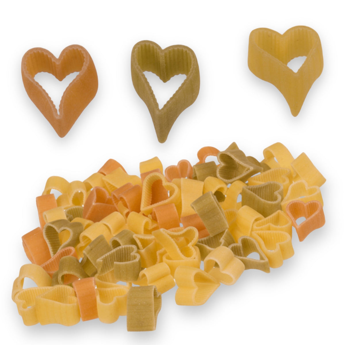 Heart Pasta - Multicolour - 250 g