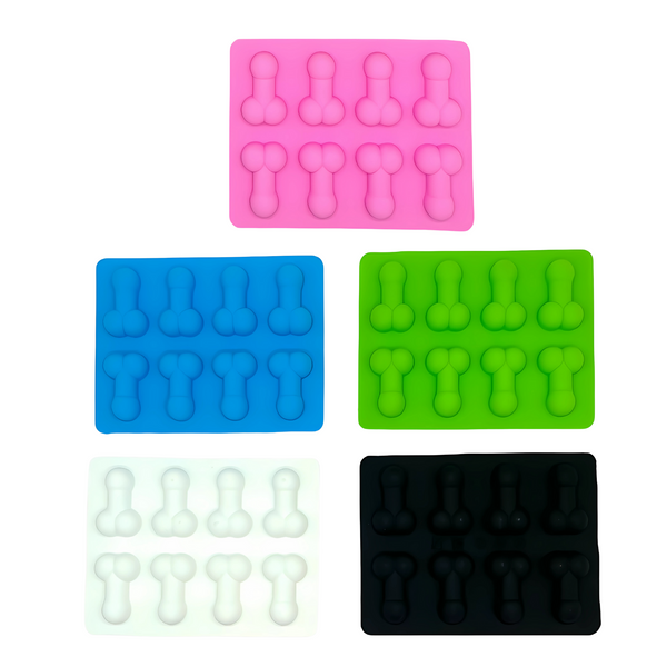 Penis Bageform og Isform 5 Farver Pakke
