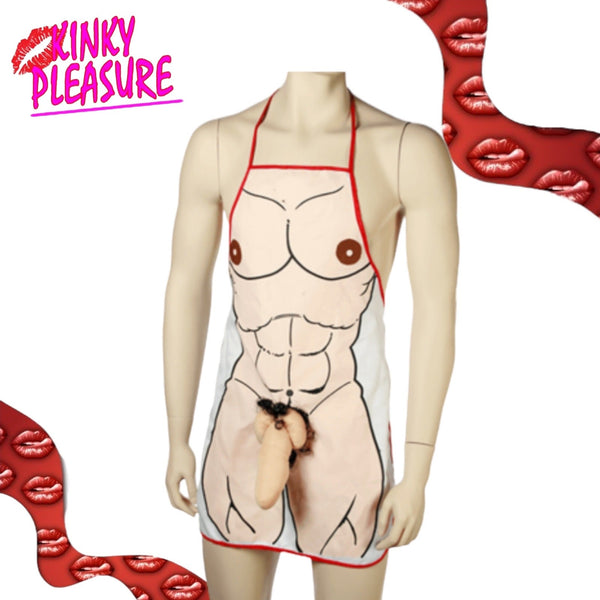 3D penis XL keukenschort