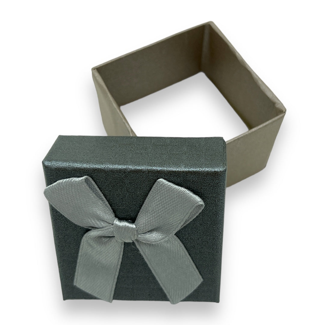 Wedding Ring Box with Velvet Lining, 5x5cm, Choice of Colours - photo 3