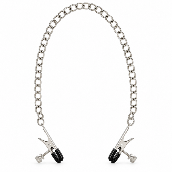 Kraftige Brystvortklemmer Metallic Gripper